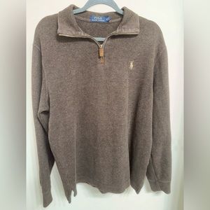 Polo 3/4 Zip Up Pullover